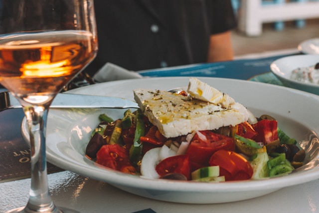 Greek dishes and dips