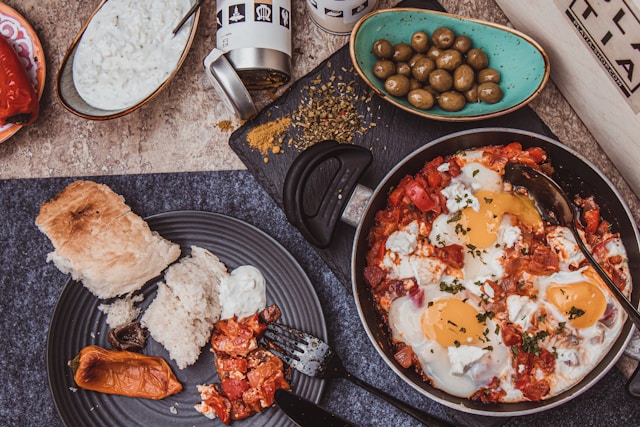 Greek cuisine ingredients